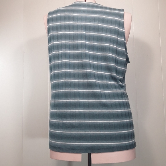 NWT Arizona Jean company striped tank top size 2x - Picture 4 of 9
